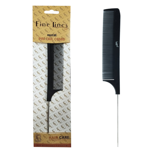 Metal Pin Tail Comb 102-00