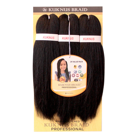 PRE- STRETCH BRAIDS 12" 3X