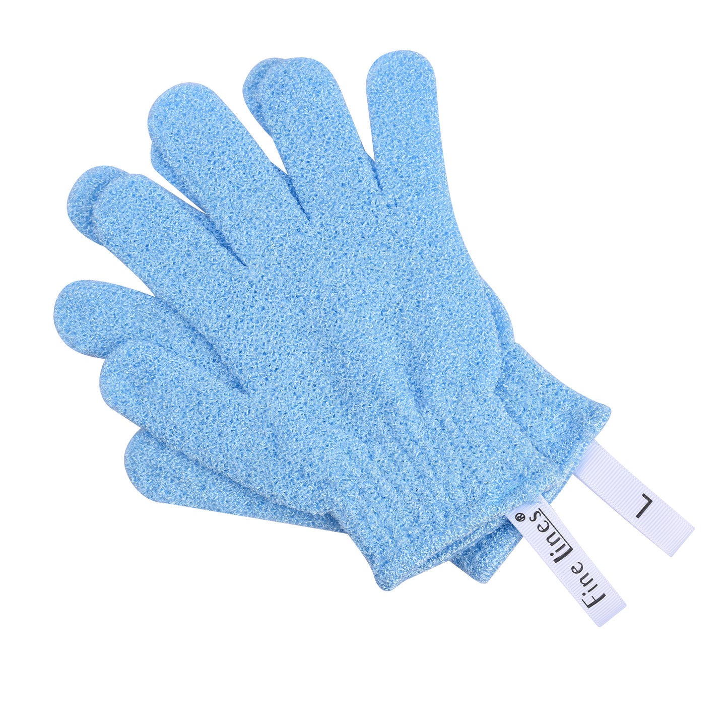 Exfoliating Gloves Blue 856-00-B