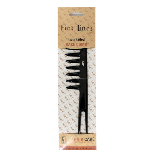 Rake Comb Twin Tail 104-02
