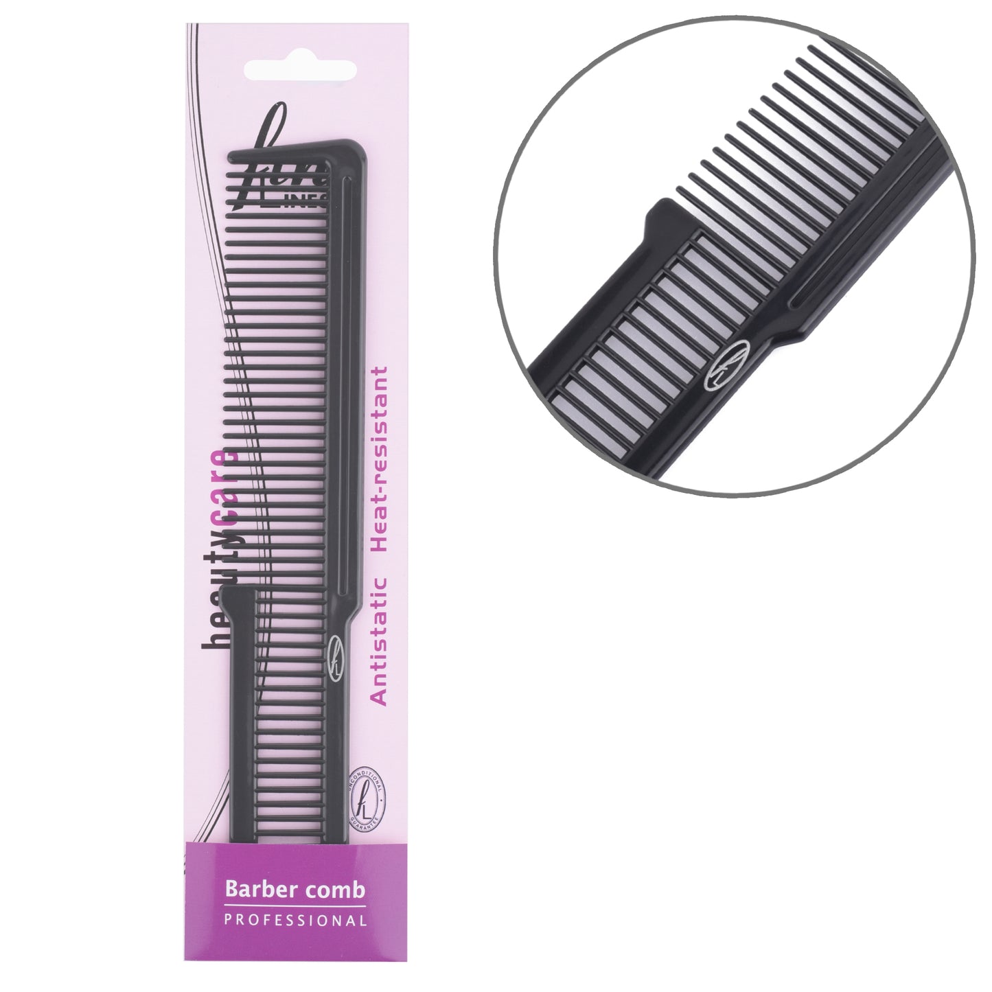 Barber comb Professional barber comb Styling barber comb Haircutting comb Barber cutting comb Classic barber comb Heat-resistant barber comb Barber comb set Carbon barber comb Anti-static barber comb