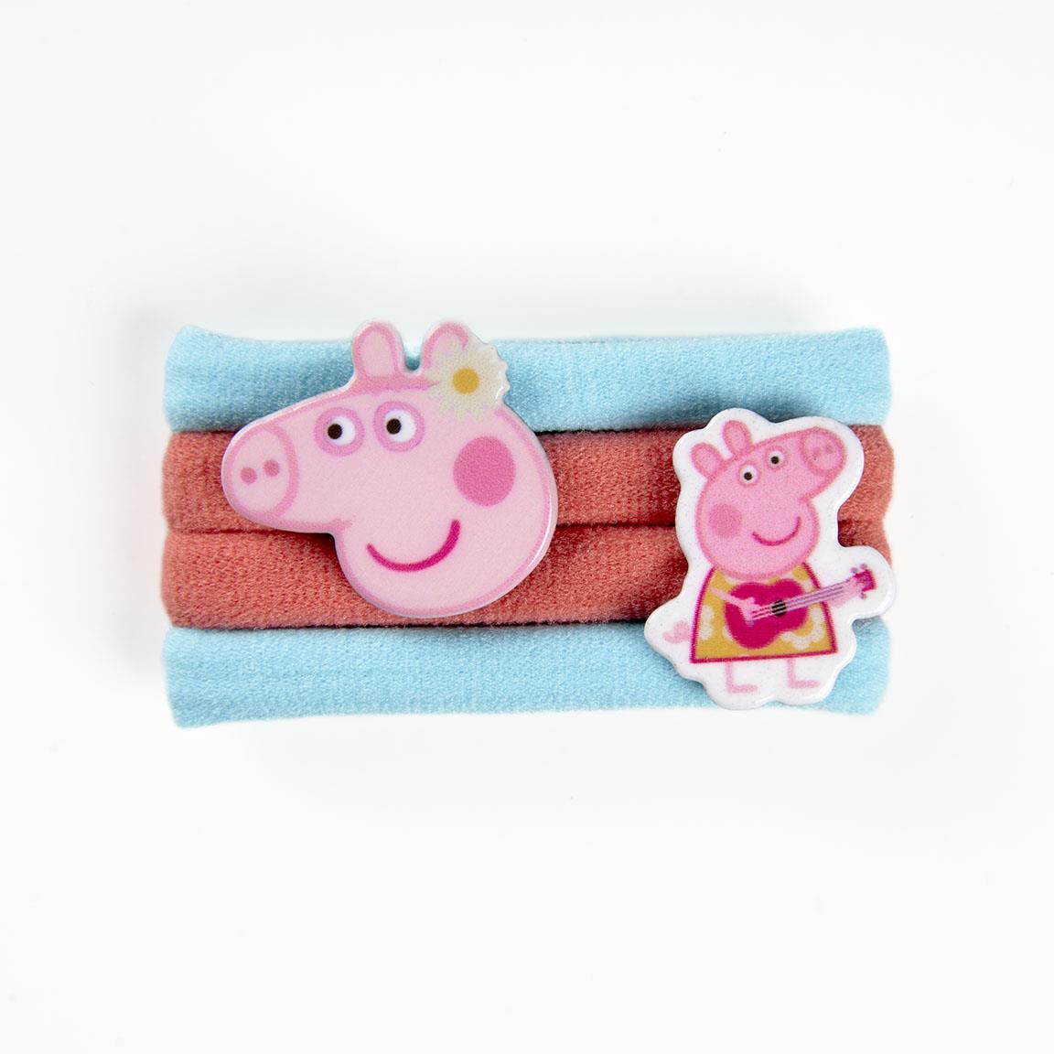 Peppa Pig Hair Ties - 4 Styles