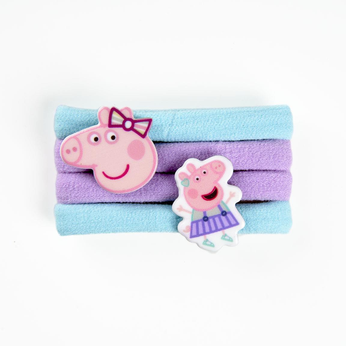 Peppa Pig Hair Ties - 4 Styles