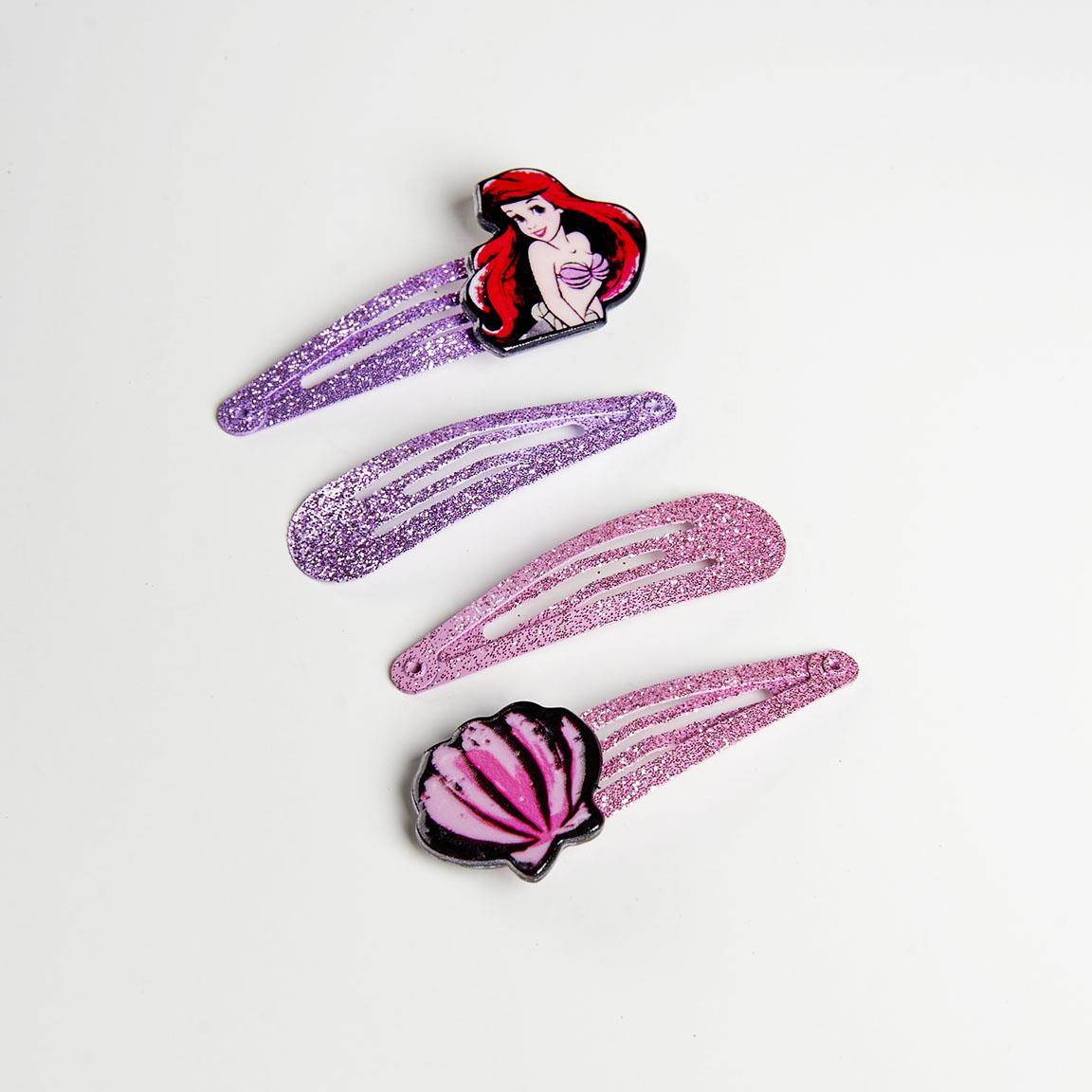 Disney Princess 3D Hair Clips - 4 Styles Available