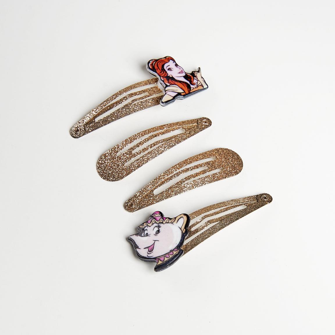 Disney Princess 3D Hair Clips - 4 Styles Available
