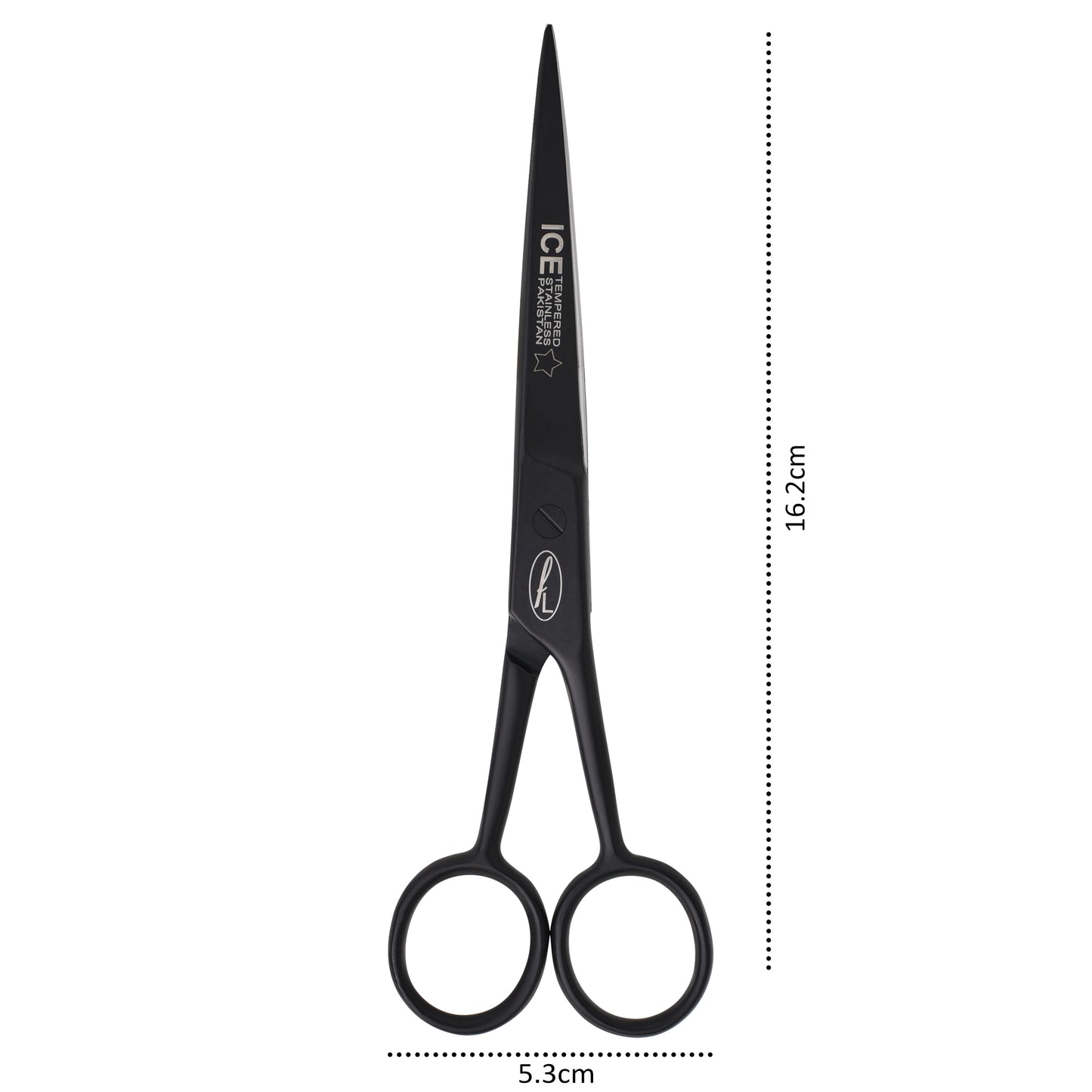 Barber Scissors Black 334-00-B