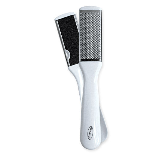 Callous Remover, double sided Revitalize your feet with our Double-Sided Callous Remover. This professional tool features dual emery surfaces for effective callus removal, designed to leave your skin smooth and rejuvenated. Ideal for at-home pedicures and foot care routines.