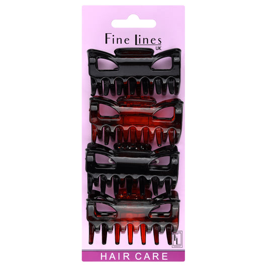 Elevate your hair styling with our 9cm Black Claw Clip. This large, durable hair accessory is perfect for securing hair with style and ease. Ideal for various hair types, it adds a touch of sophistication to any hairstyle.