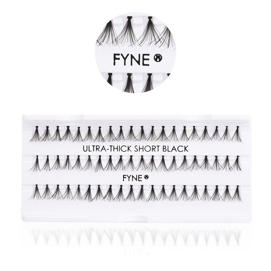 Ultra Thick Individual Eyelash Extensions - SHORT 626-01