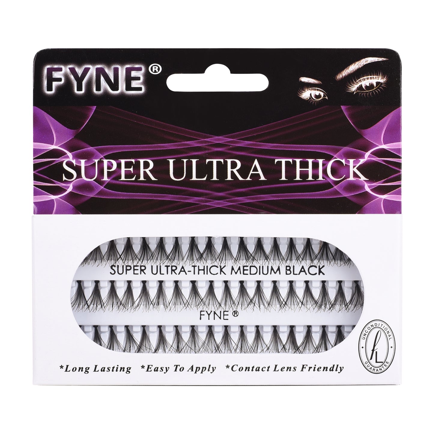 Super Ultra Thick Individual Eyelash Extensions - Medium 627-12