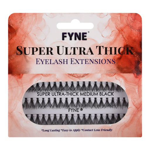 Super Ultra Thick Individual Eyelash Extensions - Medium 627-12