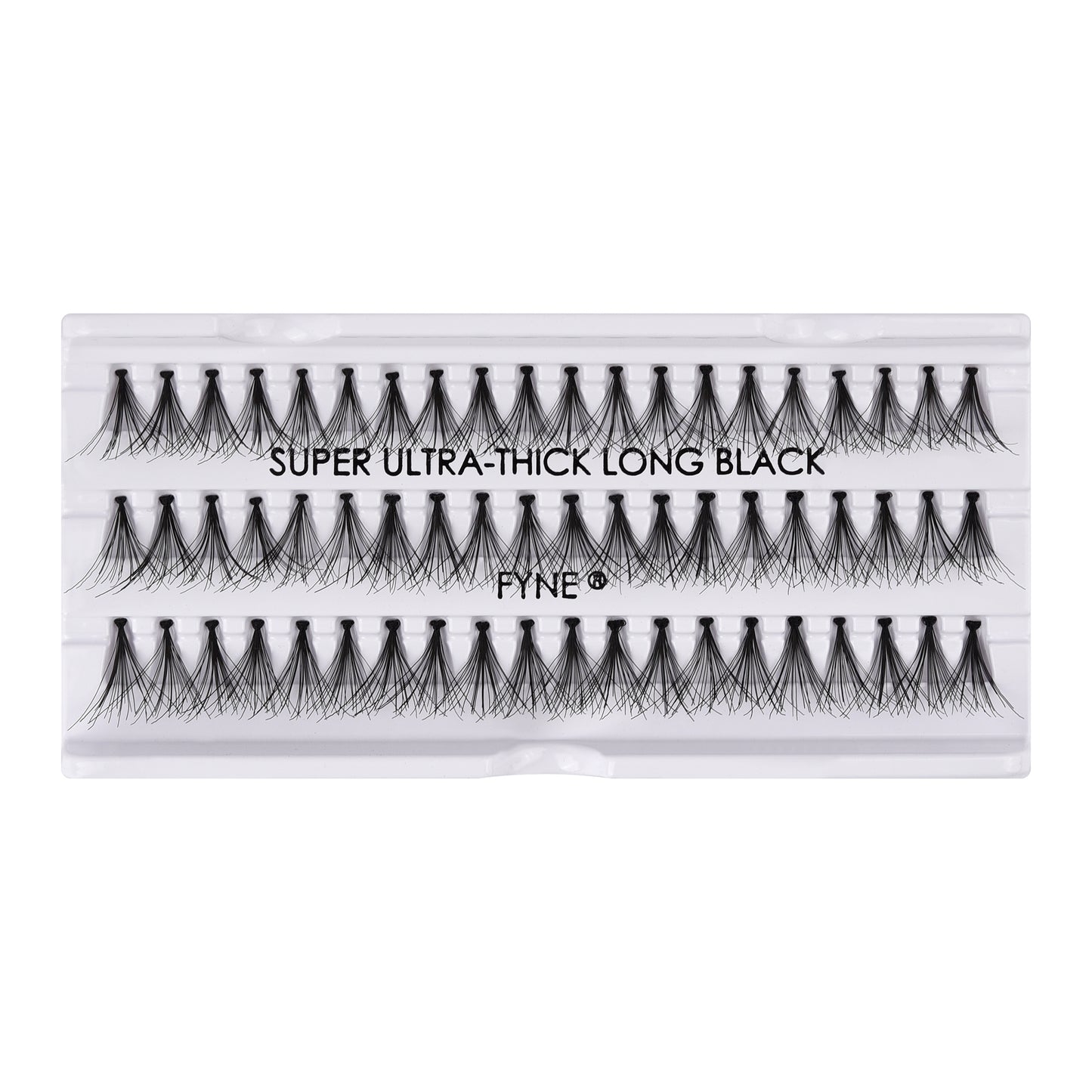 Super Ultra Thick Individual Eyelash Extensions - LONG 628-12