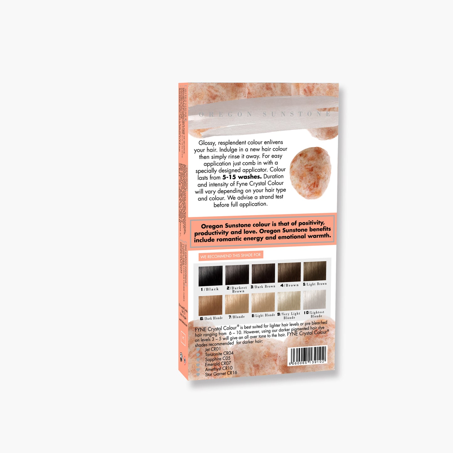 FYNE Crystal Colour - Oregon Sunstone (Peach) CR15