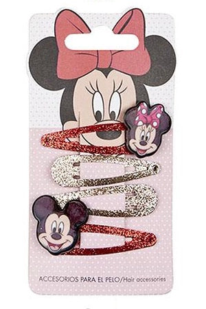 Disneys' Minnie Mouse 3D Hair Clips - 4 Styles Available