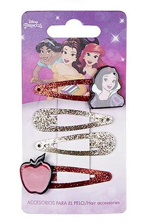 Disney Princess 3D Hair Clips - 4 Styles Available