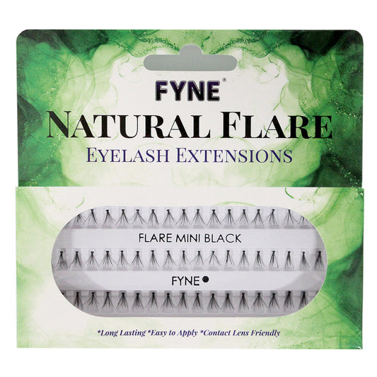 Individual Flare Cluster Eyelashes, Mini 625-02