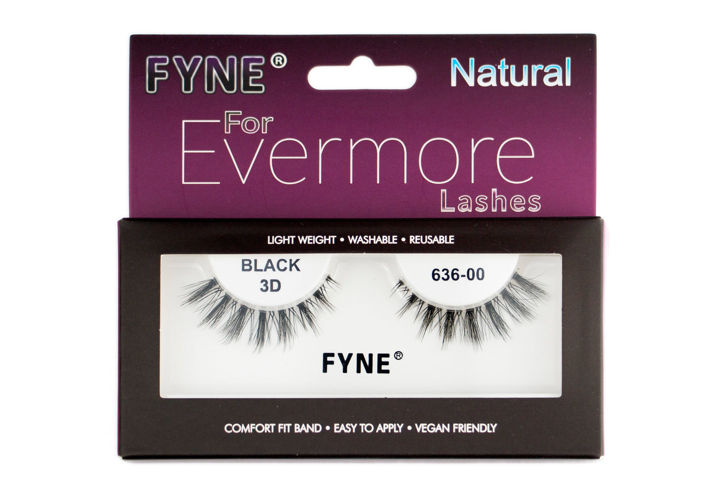 Strip eyelashes # 636-00