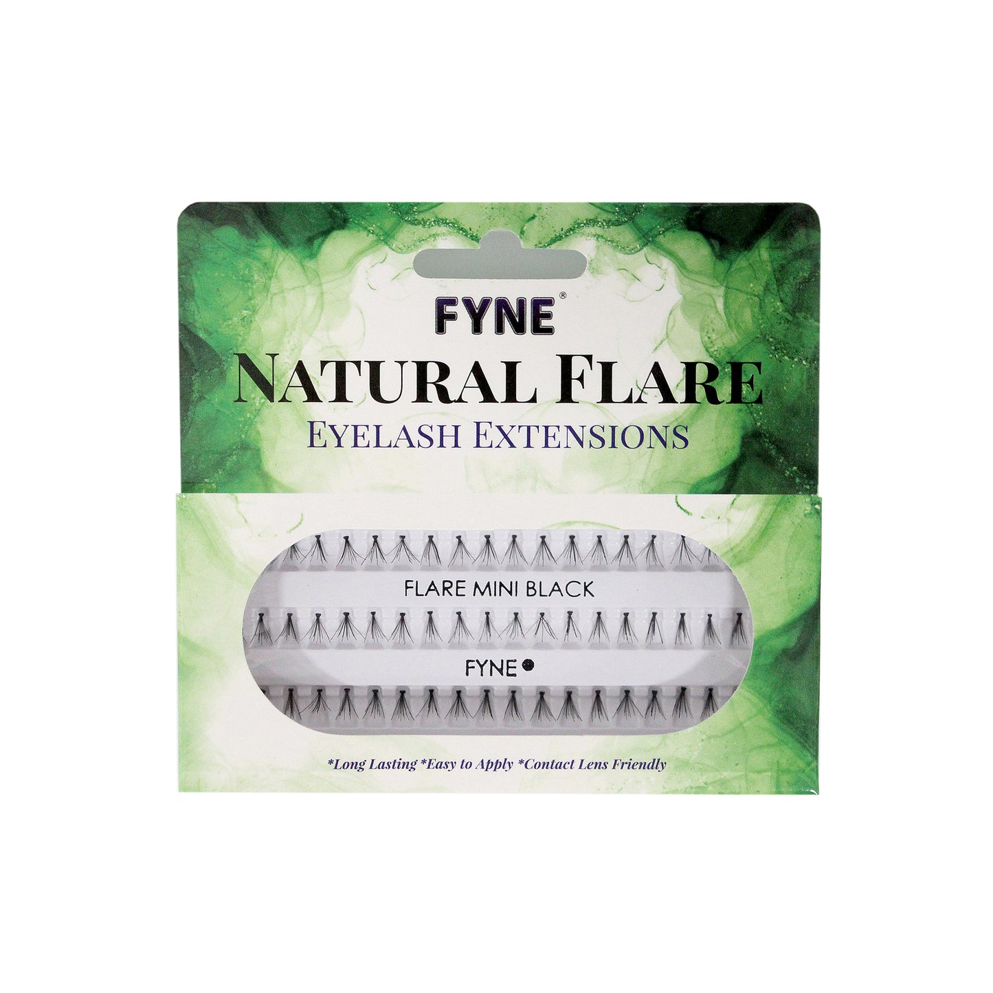 Individual Flare Cluster Eyelashes, Mini 625-02