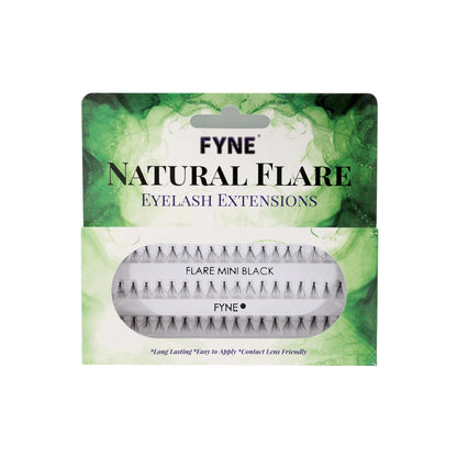 Individual Flare Cluster Eyelashes, Mini 625-02