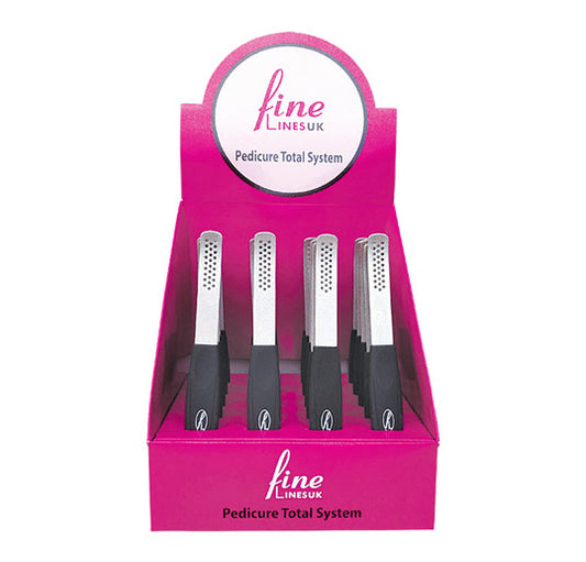 Display of foot file rasp
