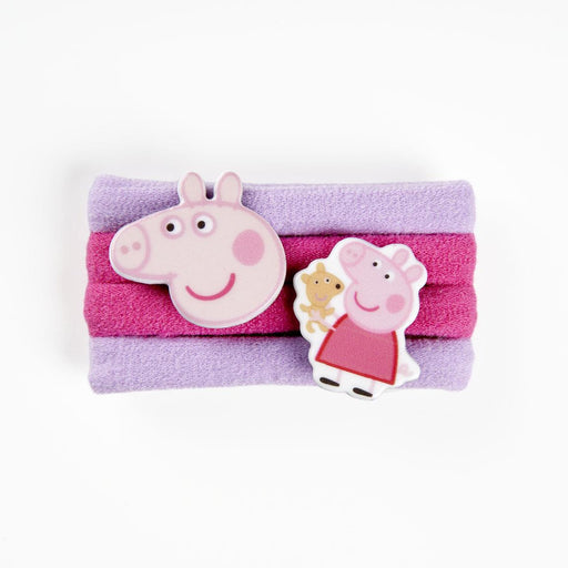 Peppa Pig Hair Ties - 4 Styles