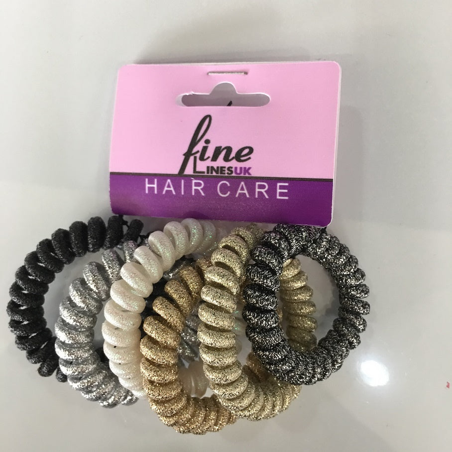 6PK Spiral Bobbles, 5.5cm