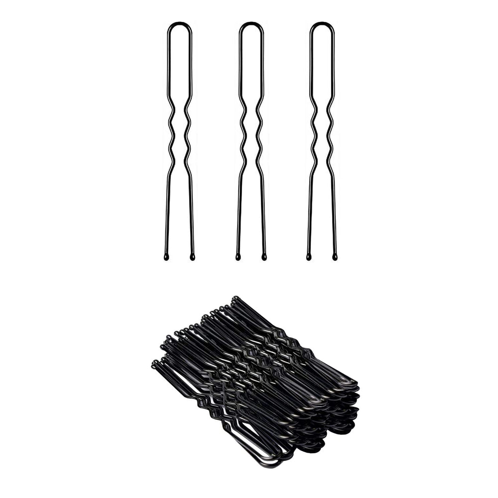 Hair Pins, Large black 6144