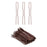 Hair Pins, Large brown 6145