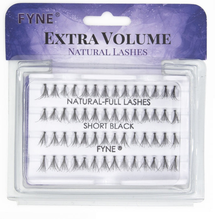 Extra Volume Natural Eyelashes, Short 616-56