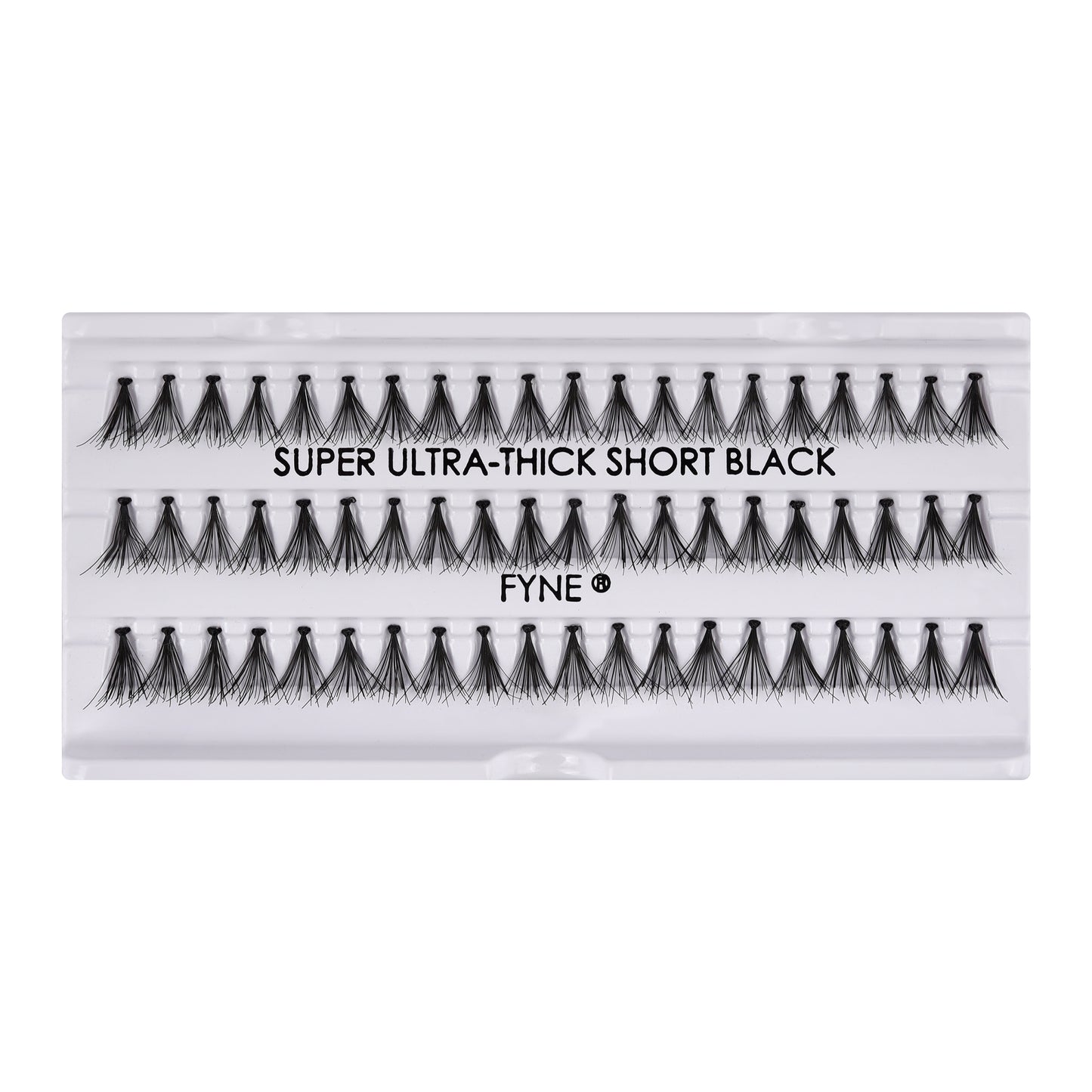 Super Ultra Thick Individual Eyelash Extensions - SHORT 626-12