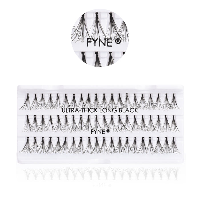 Ultra Thick Individual Eyelash Extensions - LONG 628-01