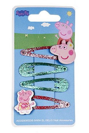 Peppa Pig 3D Hair Clips - 4 Styles Available