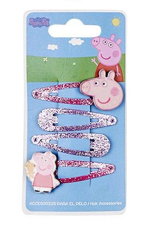 Peppa Pig 3D Hair Clips - 4 Styles Available