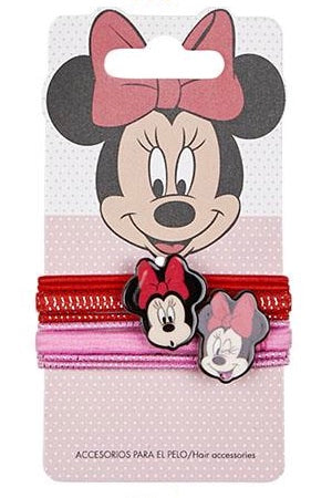 Disney's Minnie Mouse Hair Ties - 4 Styles