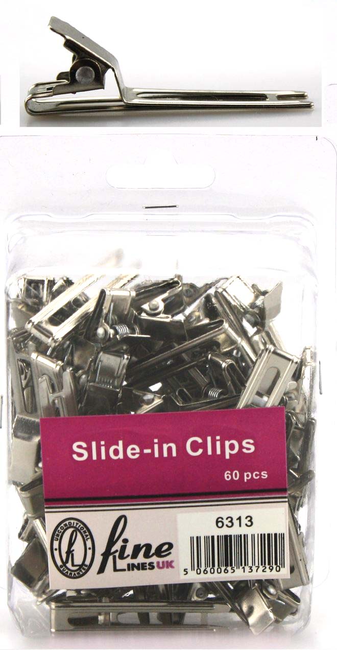 Slide-in metal clip 6313 — Fine Lines UK Ltd
